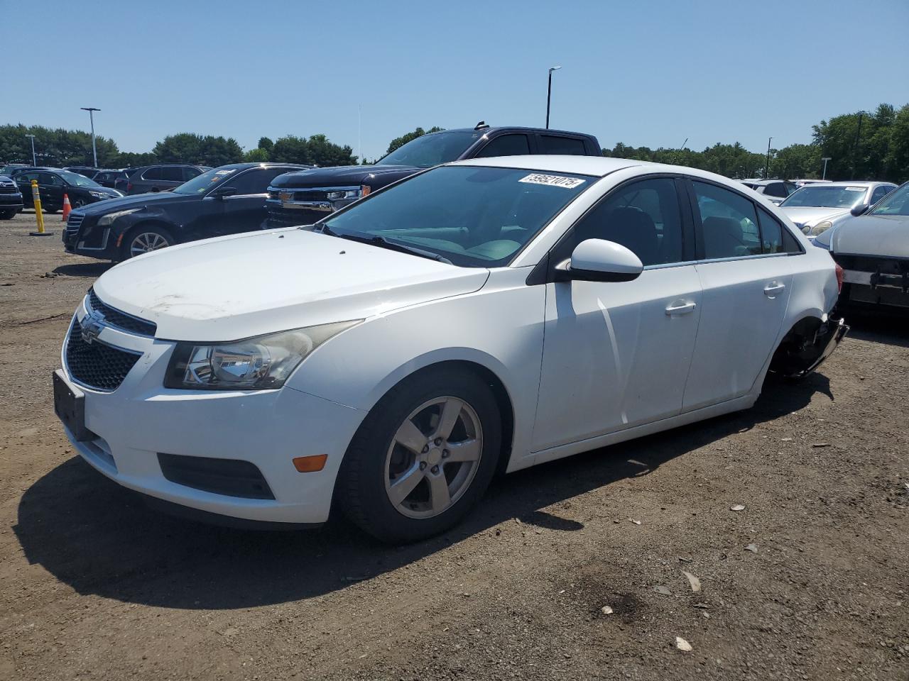 2014 Chevrolet Cruze Lt للبيع في East Granby، CT - Rear End