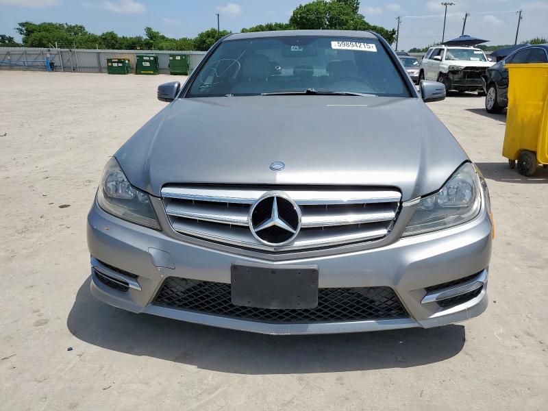 Sedans MERCEDES-BENZ C-CLASS 2012 Srebrny