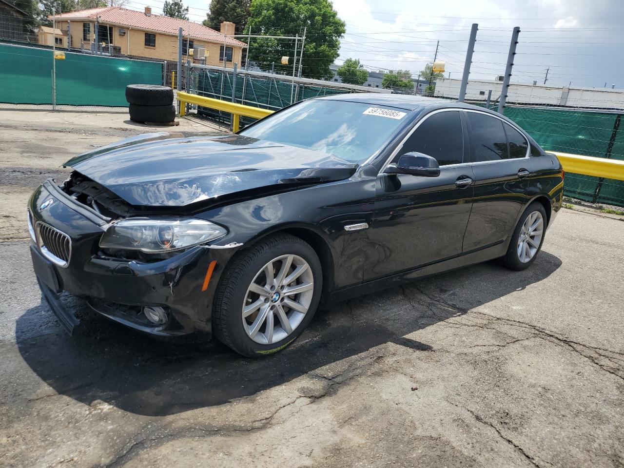2015 BMW 535 Xi black sedan gas WBA5B3C53FD547089 photo #1