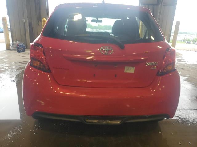  TOYOTA YARIS 2015 Red