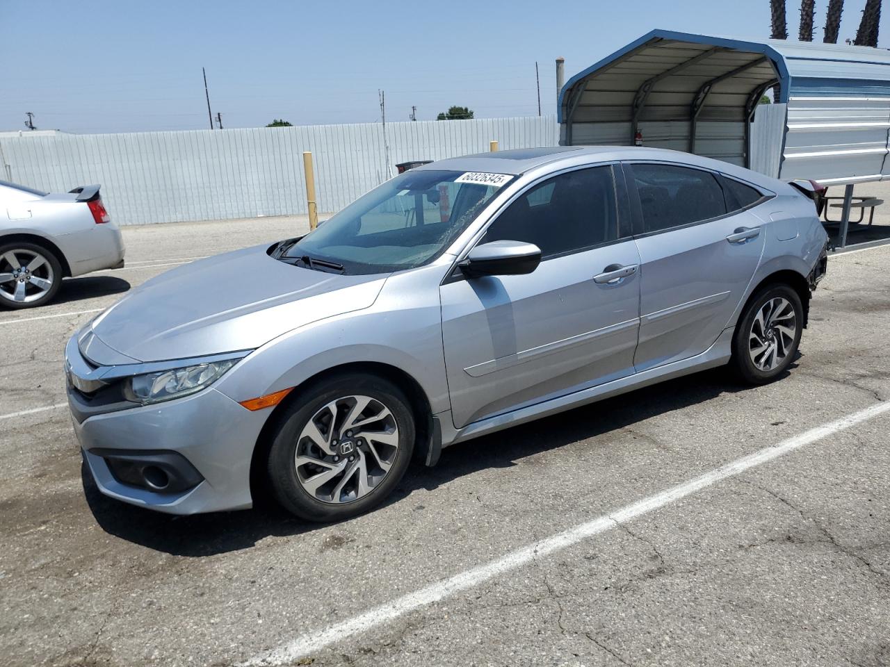 2016 Honda Civic Ex de vânzare în Van Nuys, CA - Rear End
