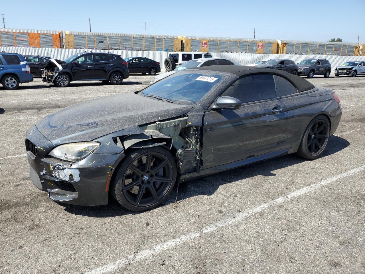 2014 Bmw M6 de vânzare în Van Nuys, CA - Front End