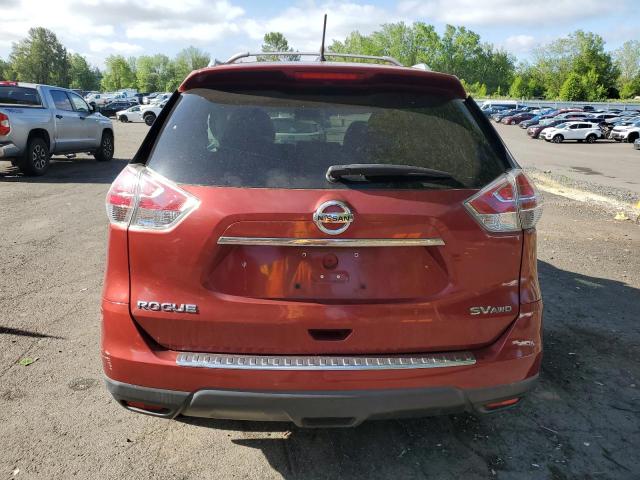  NISSAN ROGUE 2016 Красный