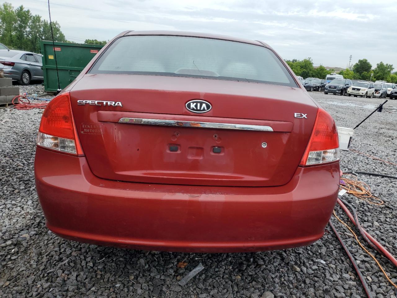 2008 Kia Spectra Ex VIN: KNAFE121285562968 Lot: 61083335