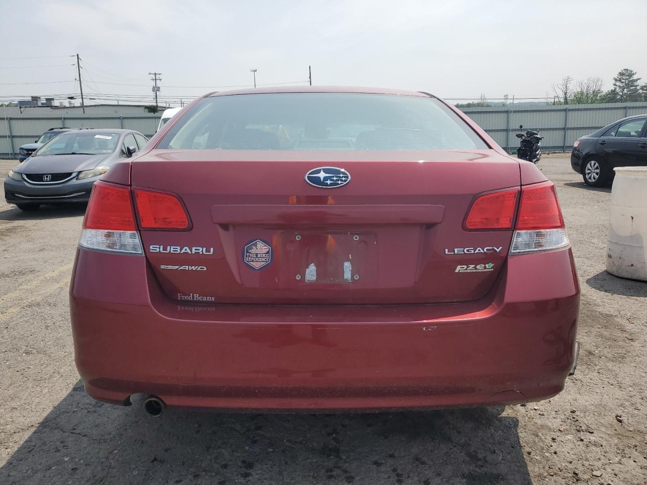 2013 Subaru Legacy 2.5I VIN: 4S3BMBA66D3043516 Lot: 59712795