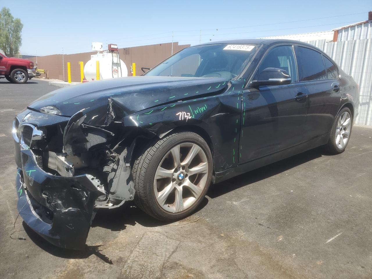 BMW 3 SERIES 2015 VIN WBA3A5C58FF607314