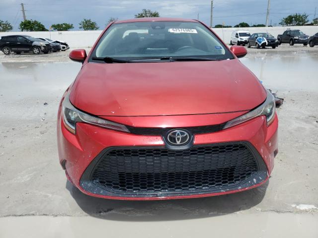  TOYOTA COROLLA 2021 Czerwony