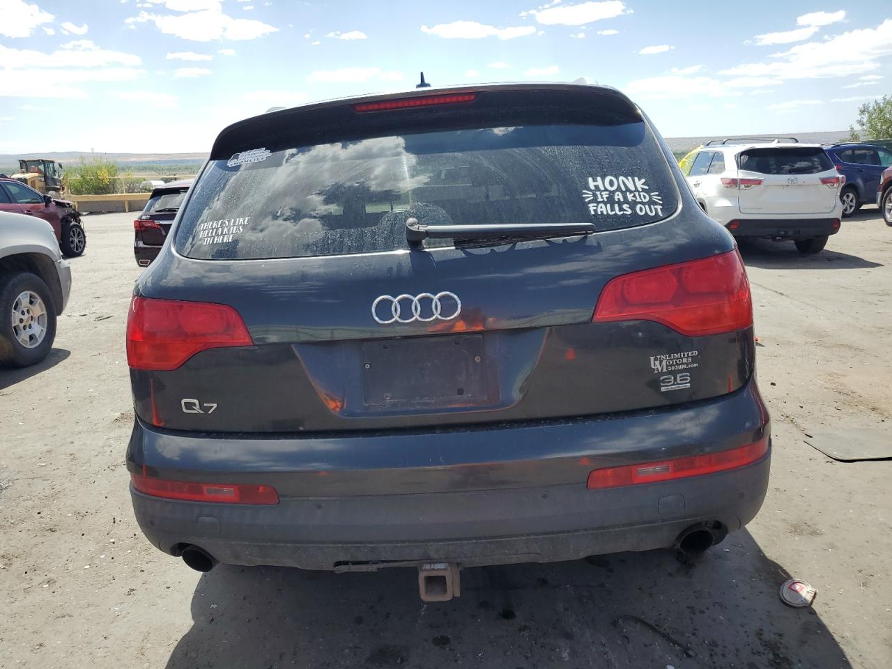 2008 Audi Q7 3.6 Quattro Premium VIN: WA1BY74L48D004985 Lot: 60685205
