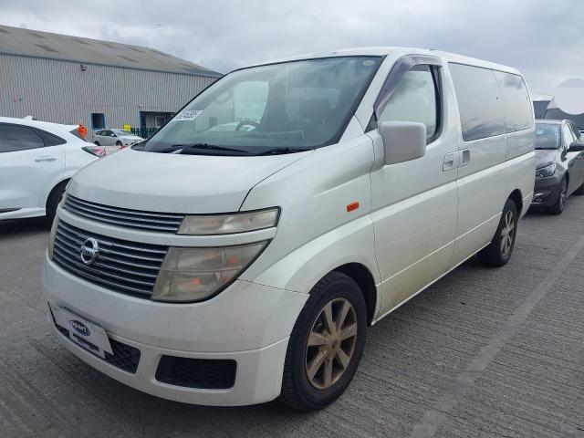 2002 NISSAN ELGRAND for sale at Copart CHESTER