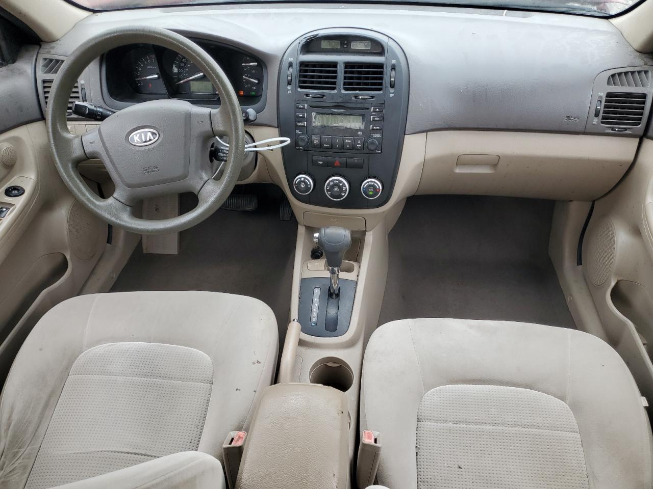 2008 Kia Spectra Ex VIN: KNAFE121285562968 Lot: 61083335