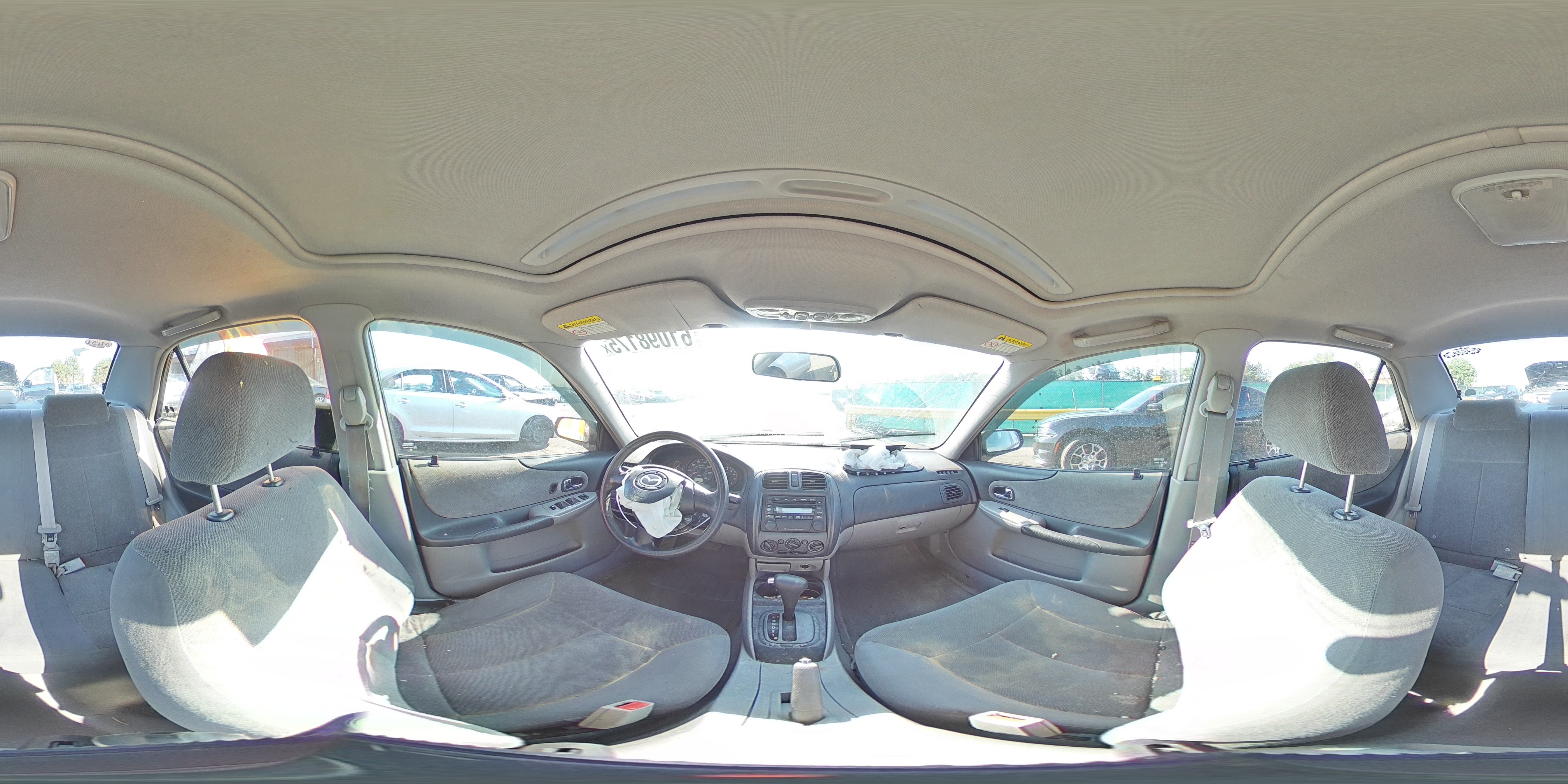 2002 Mazda Protege Dx VIN: JM1BJ225321605590 Lot: 61098175