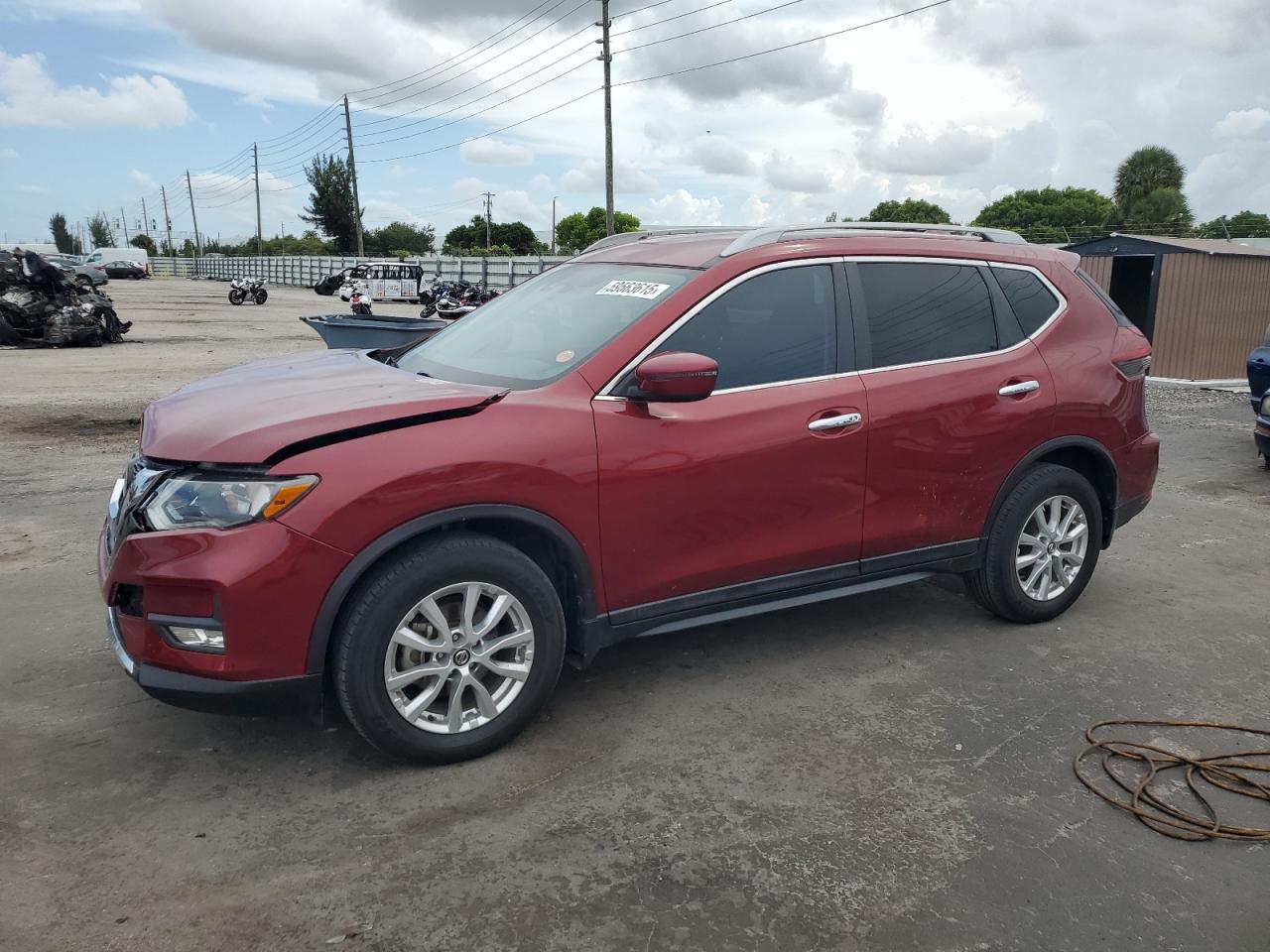 2019 Nissan Rogue S იყიდება Miami-ში, FL - Rear End