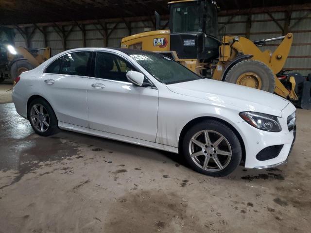 Sedans MERCEDES-BENZ C-CLASS 2015 Biały