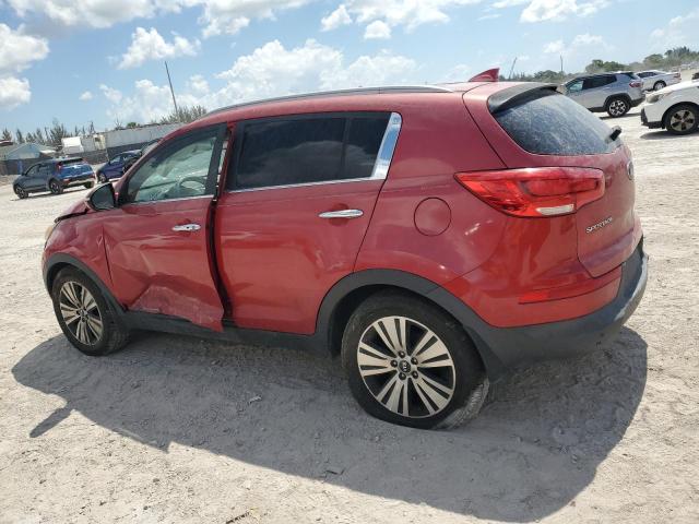  KIA SPORTAGE 2015 Burgundy