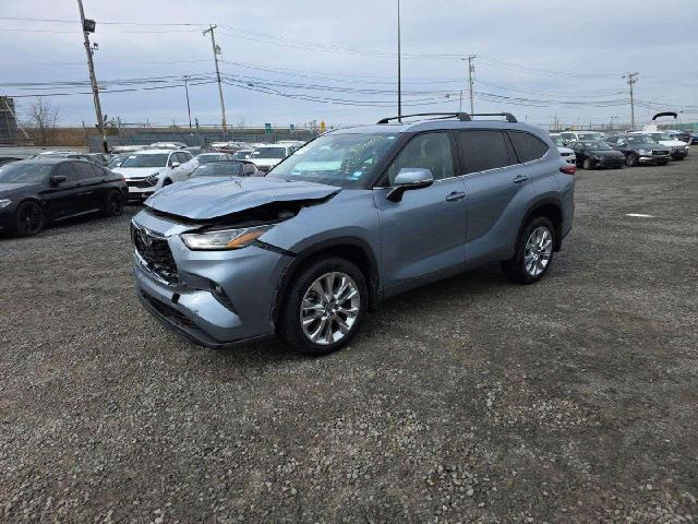  TOYOTA HIGHLANDER 2022 Синий