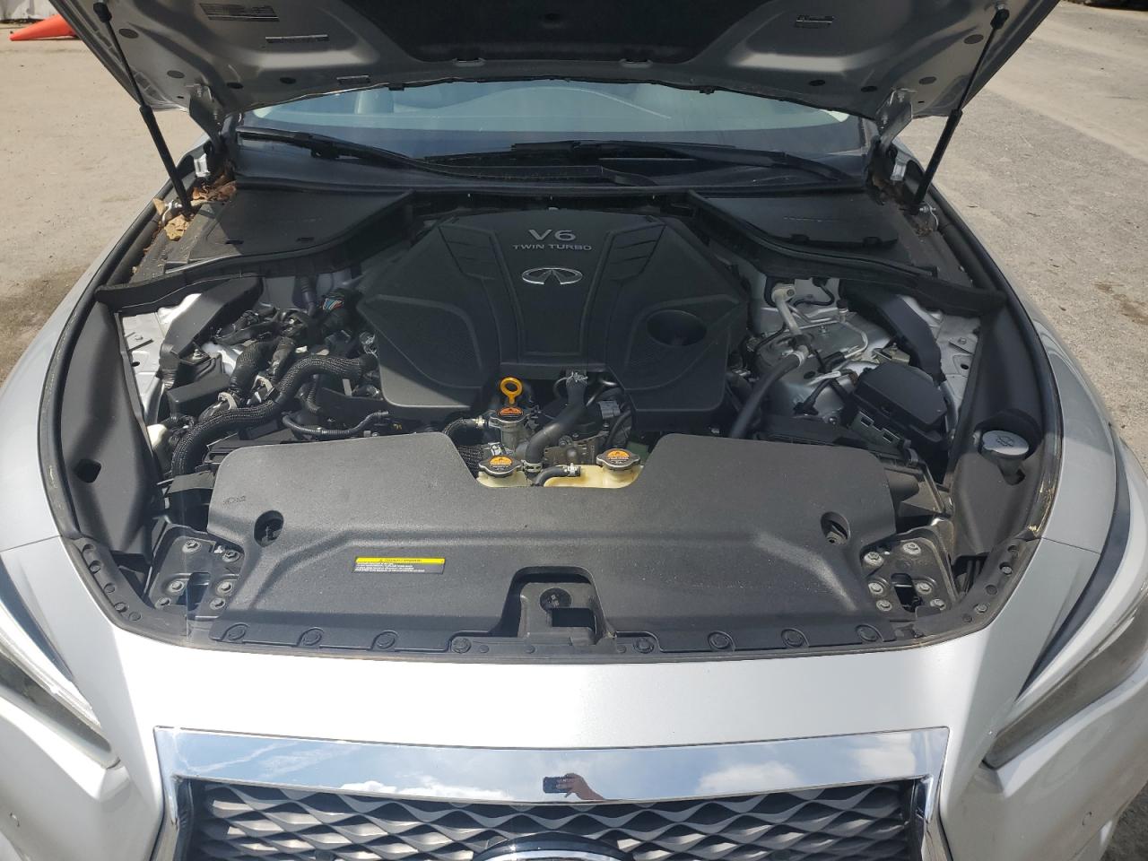 2019 Infiniti Q50 Luxe VIN: JN1EV7AR1KM593914 Lot: 57825555