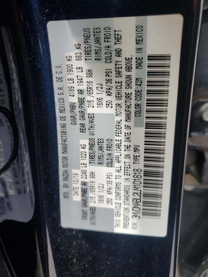 2020 Mazda Cx-30 VIN: 3MVDMABL2LM101818 Lot: 61411555