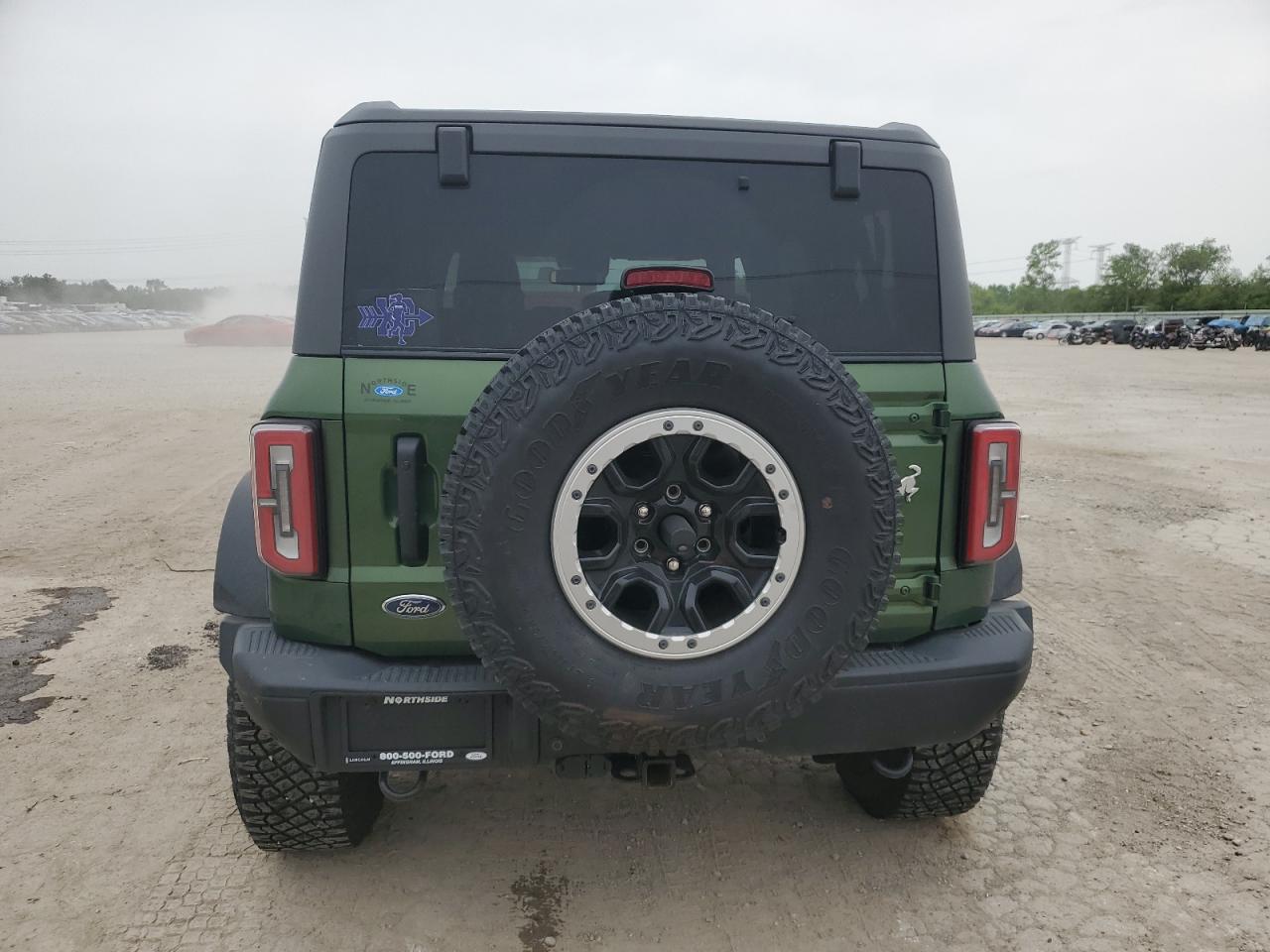 2022 Ford Bronco Base VIN: 1FMEE5DP5NLB80976 Lot: 60741965