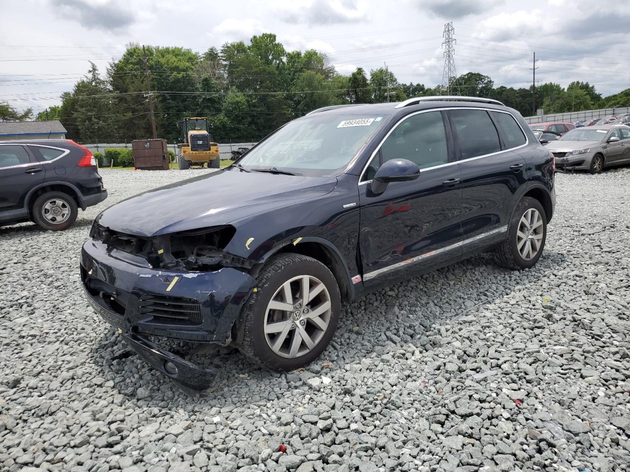 2014 Volkswagen Touareg V6 Tdi zu verkaufen in Mebane, NC - Front End