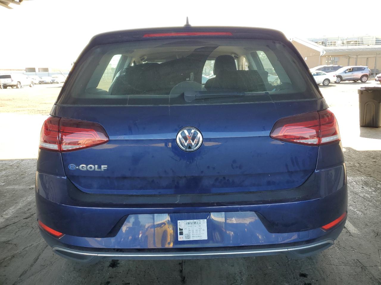 2017 Volkswagen E-Golf Se VIN: WVWKR7AU3HW954131 Lot: 61623575