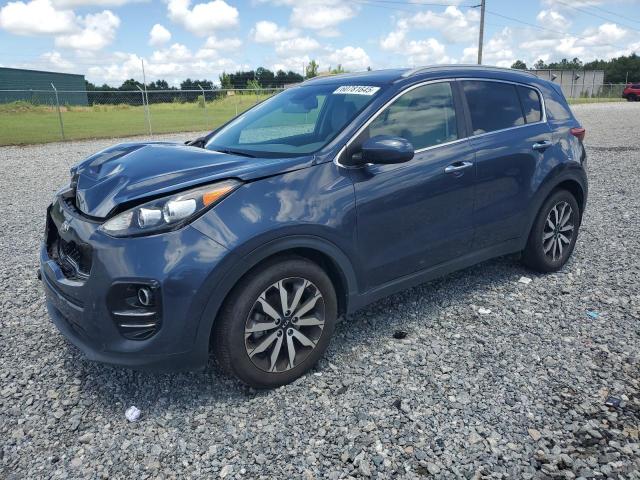  KIA SPORTAGE 2017 Синий