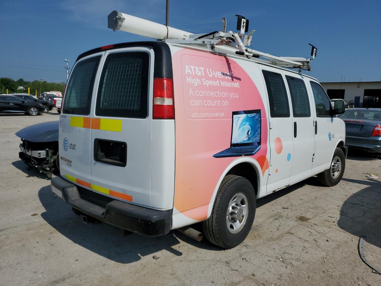 CHEVROLET EXPRESS 2013 VIN 1GCWGFCA5D1903788 zdjęcie 3