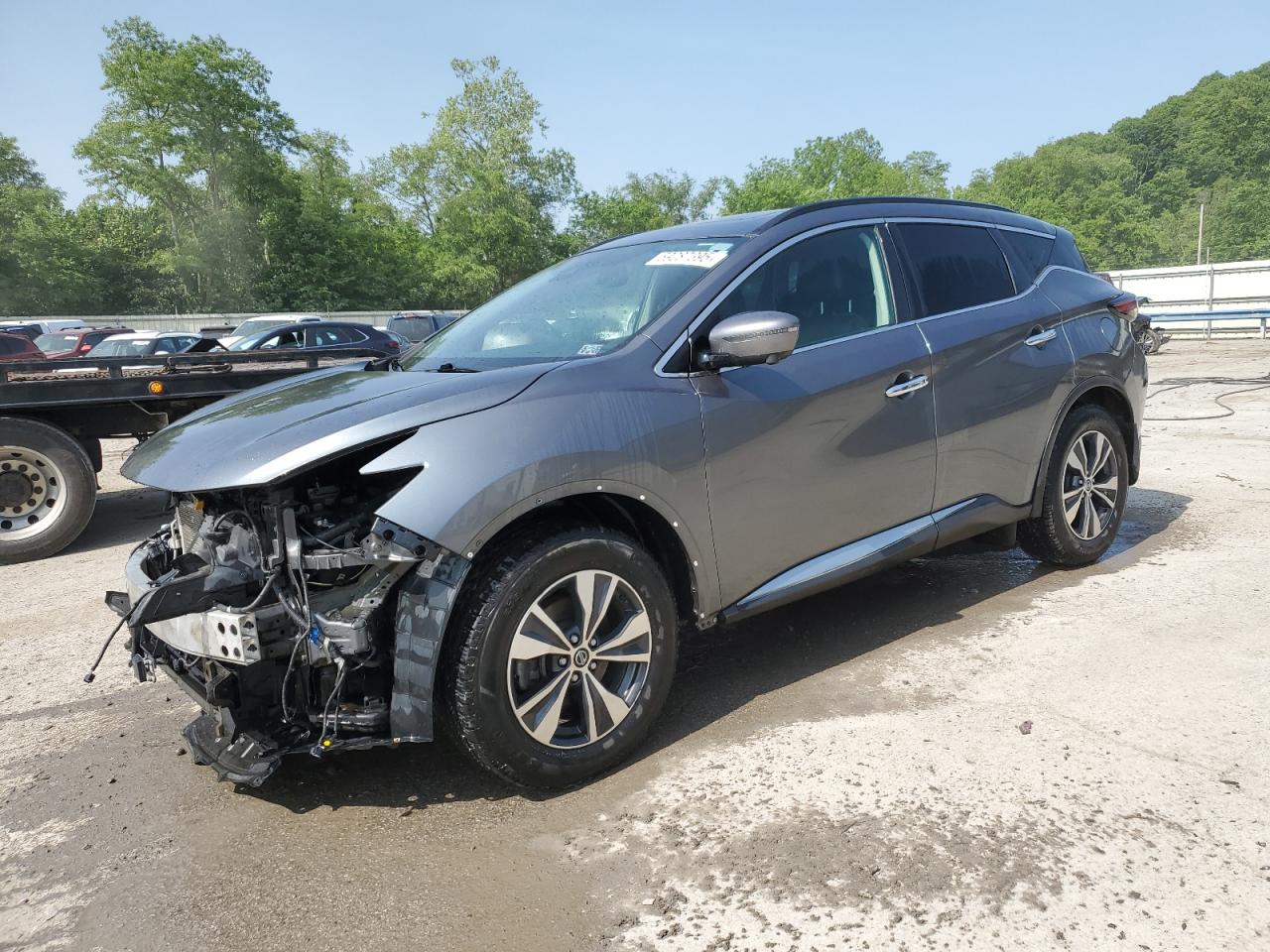 2020 Nissan Murano Sv للبيع في Ellwood City، PA - Front End