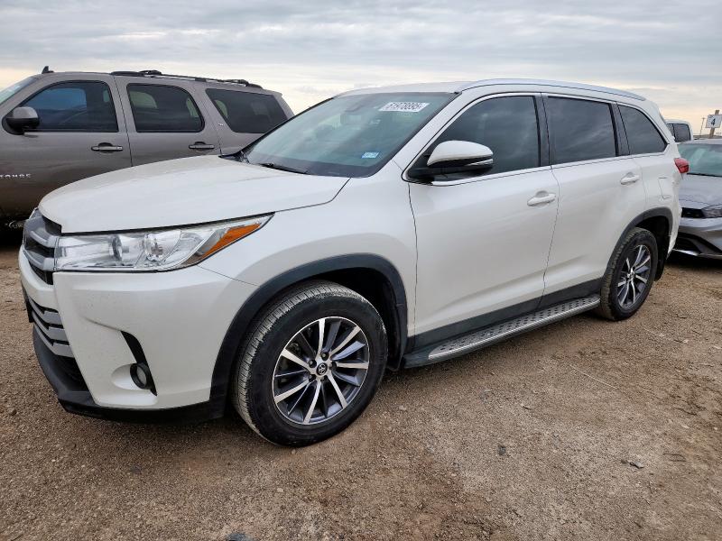  TOYOTA HIGHLANDER 2019 Biały
