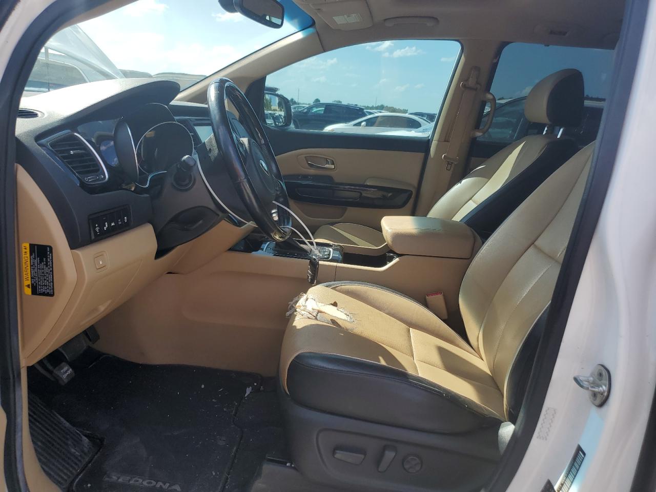 2015 Kia Sedona Sxl VIN: KNDME5C12F6034547 Lot: 61596385