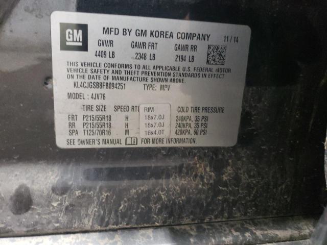 2015 BUICK ENCORE   