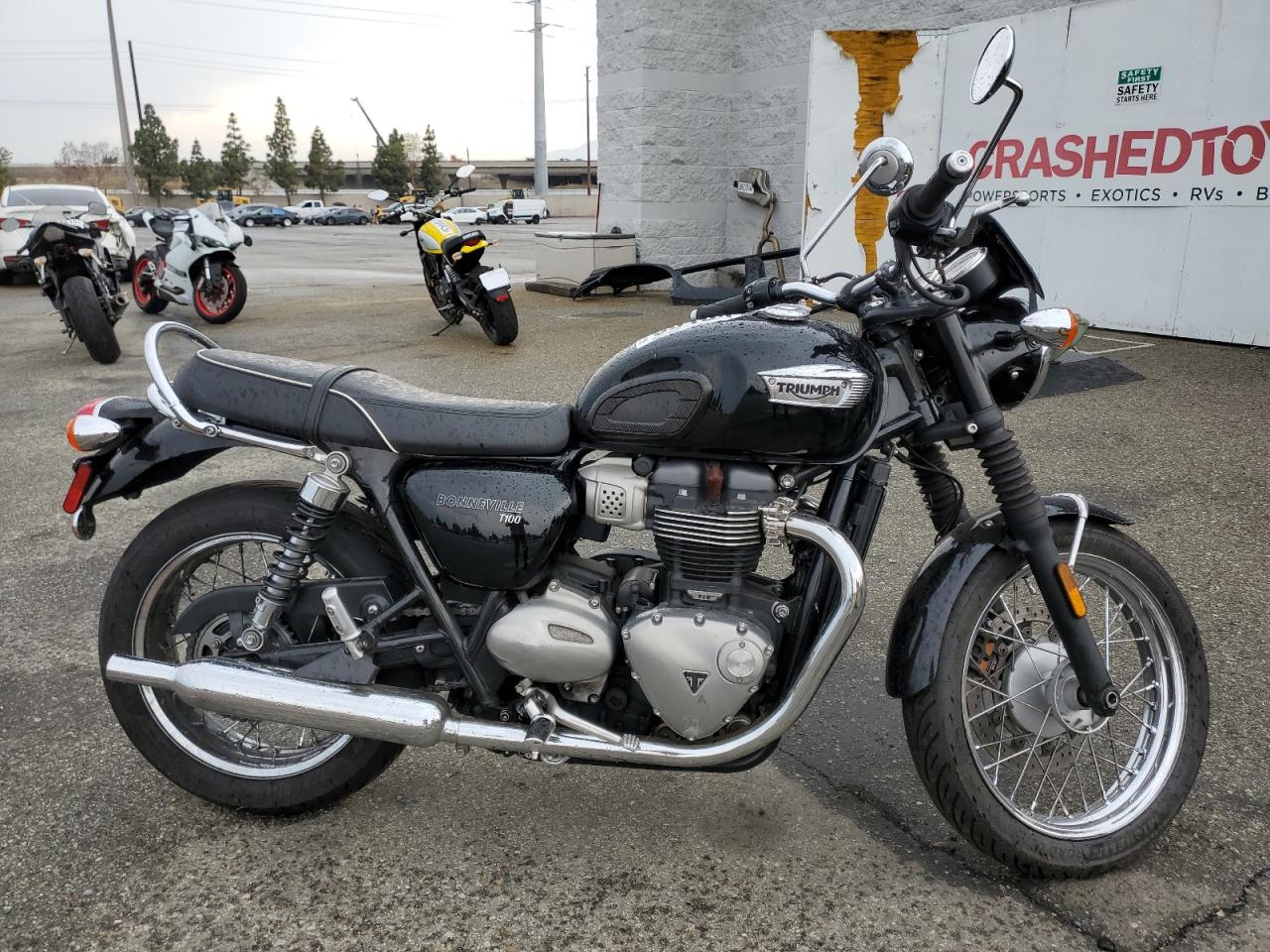 2020 Triumph Motorcycle Bonneville T100 продається в Rancho Cucamonga, CA - Side