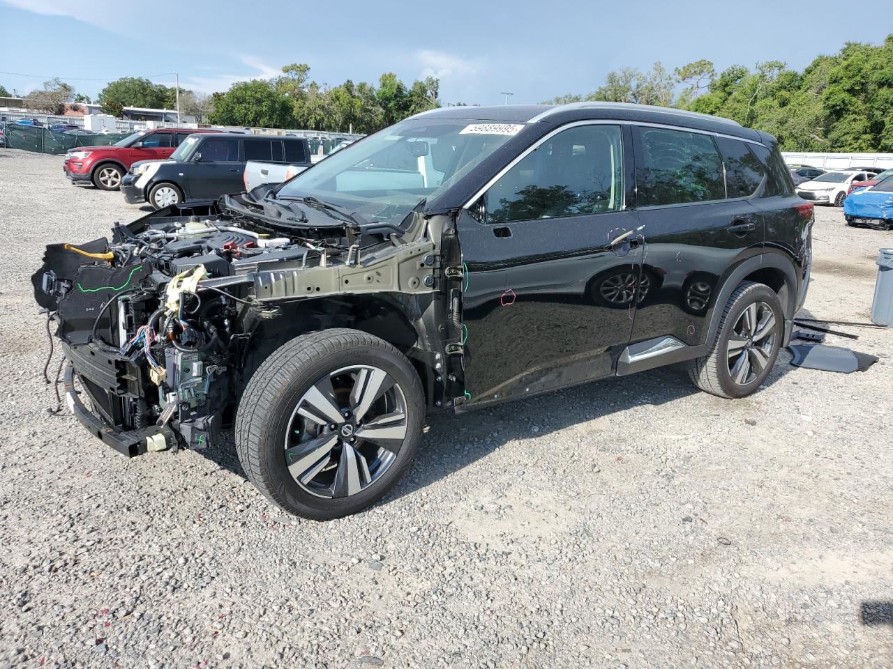 2021 Nissan Rogue Sl იყიდება Riverview-ში, FL - Front End