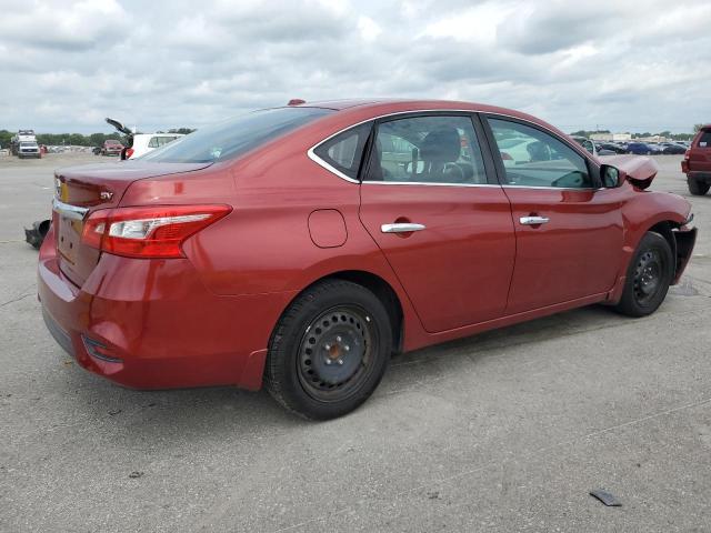  NISSAN SENTRA 2017 Червоний