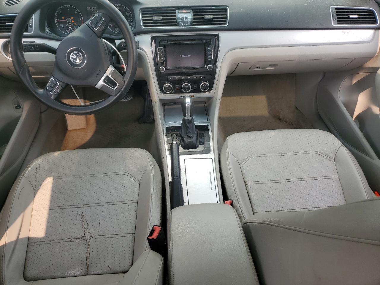 2012 Volkswagen Passat Se VIN: 1VWBN7A38CC003501 Lot: 58053765