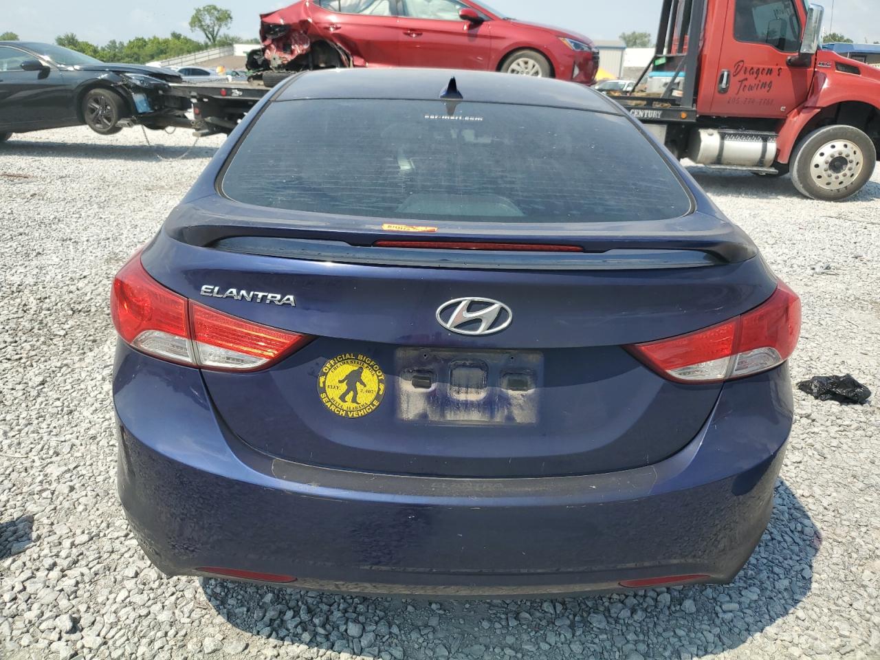 2013 Hyundai Elantra Gls VIN: 5NPDH4AE9DH335116 Lot: 61874965