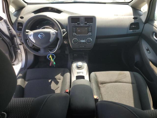  NISSAN LEAF 2016 Srebrny