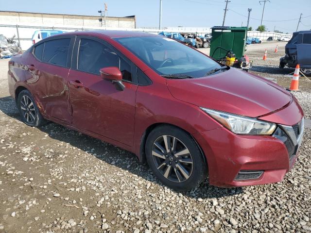 NISSAN VERSA 2020 Czerwony