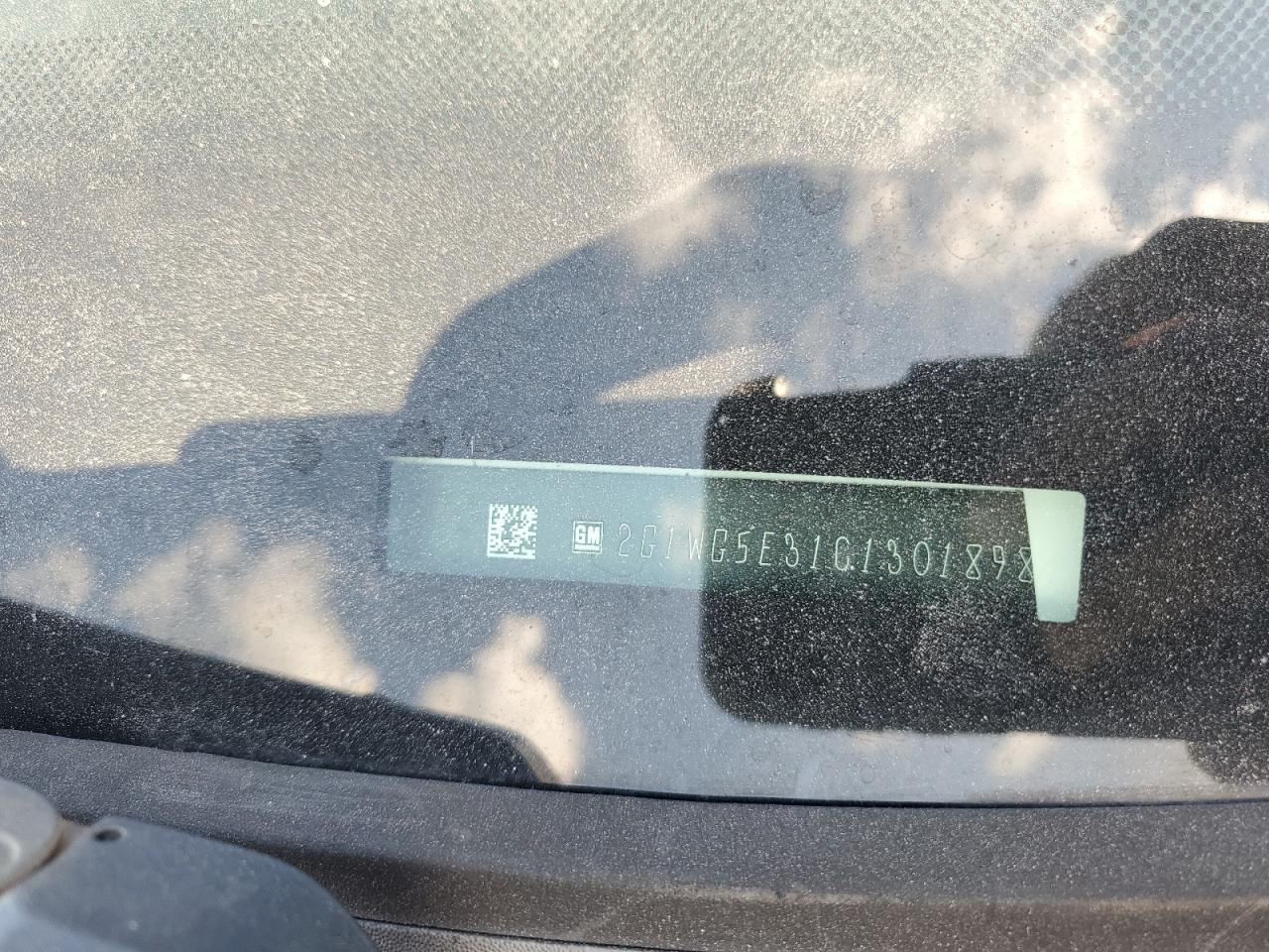 2012 Chevrolet Impala Lt VIN: 2G1WG5E31C1301898 Lot: 61400835