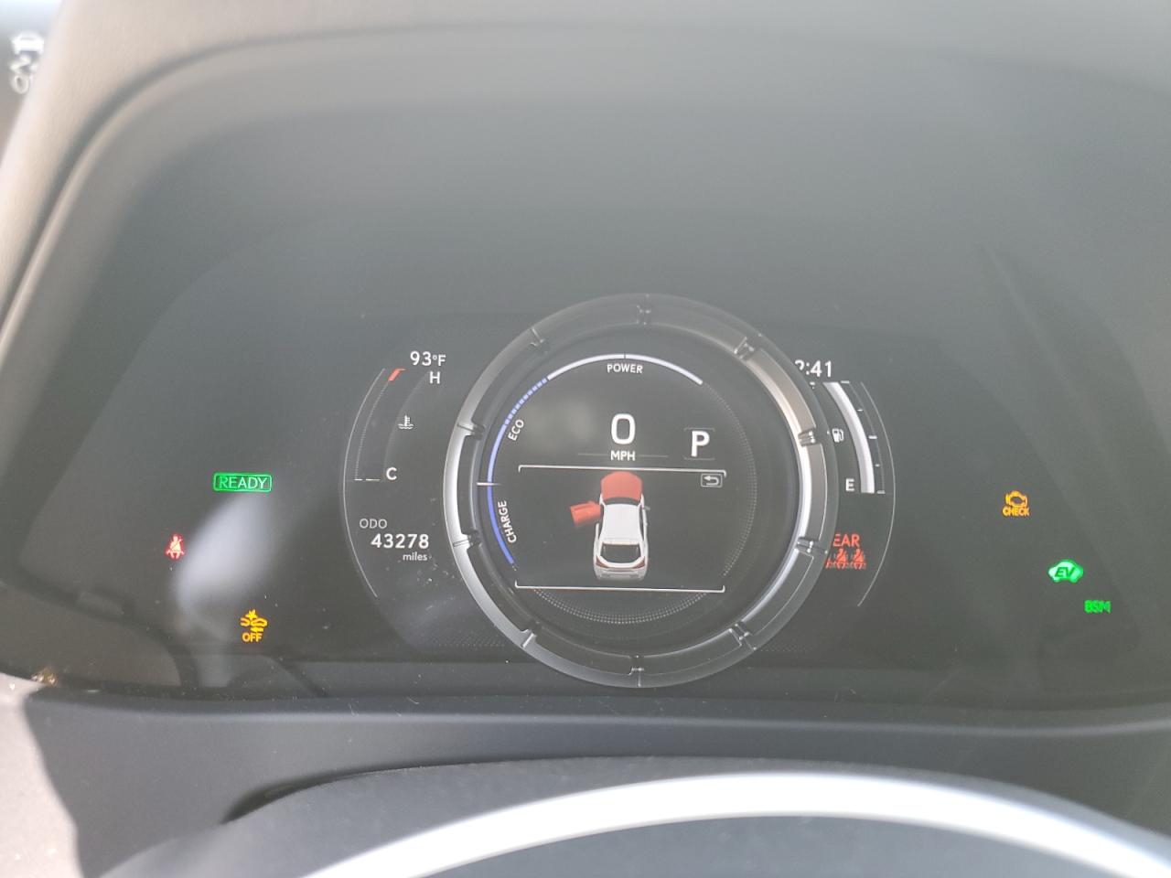 2021 Lexus Ux 250H VIN: JTHE9JBH0M2043962 Lot: 62220935