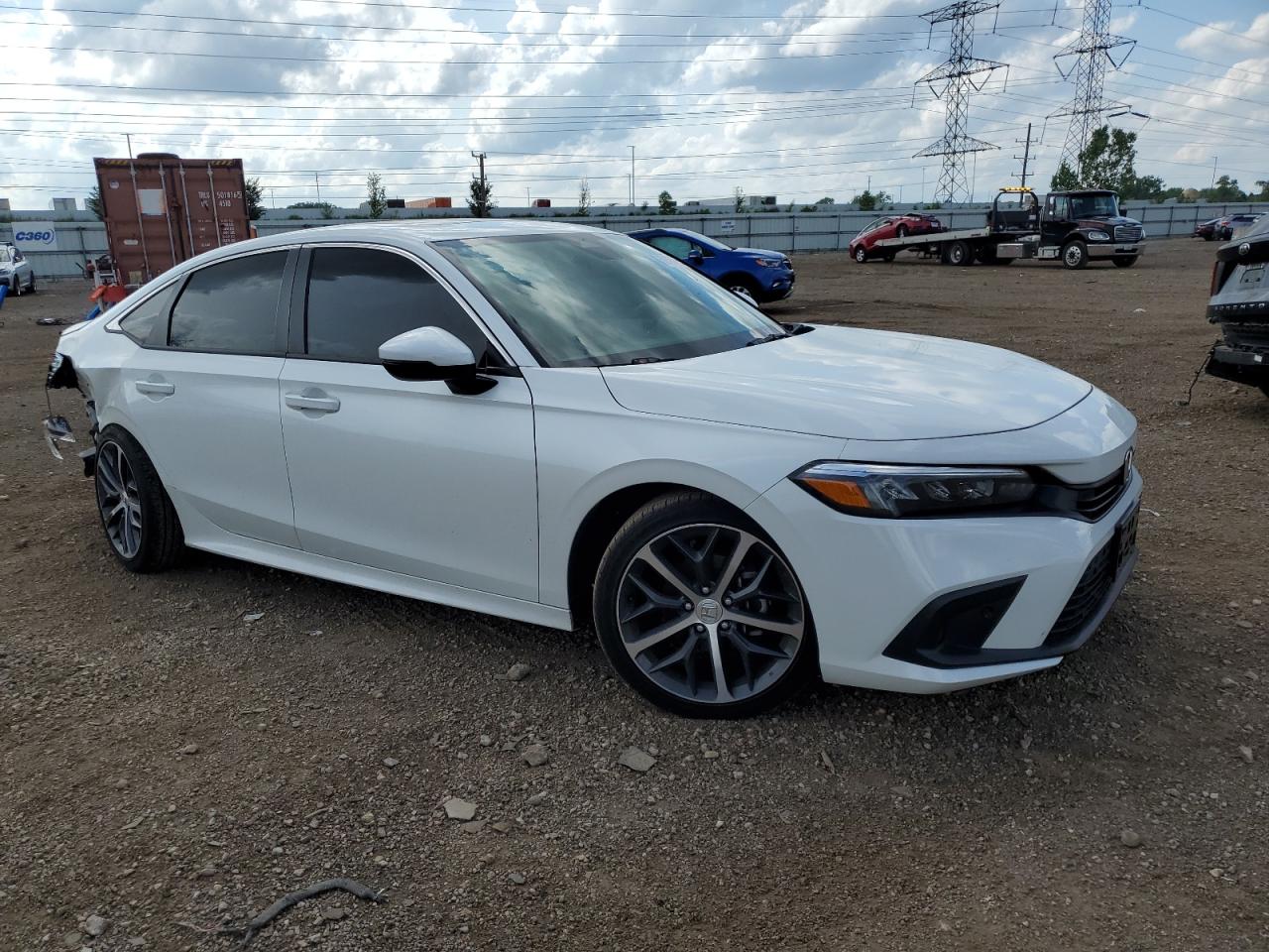HONDA CIVIC 2023 VIN 2HGFE1F94PH305371 zdjęcie 4