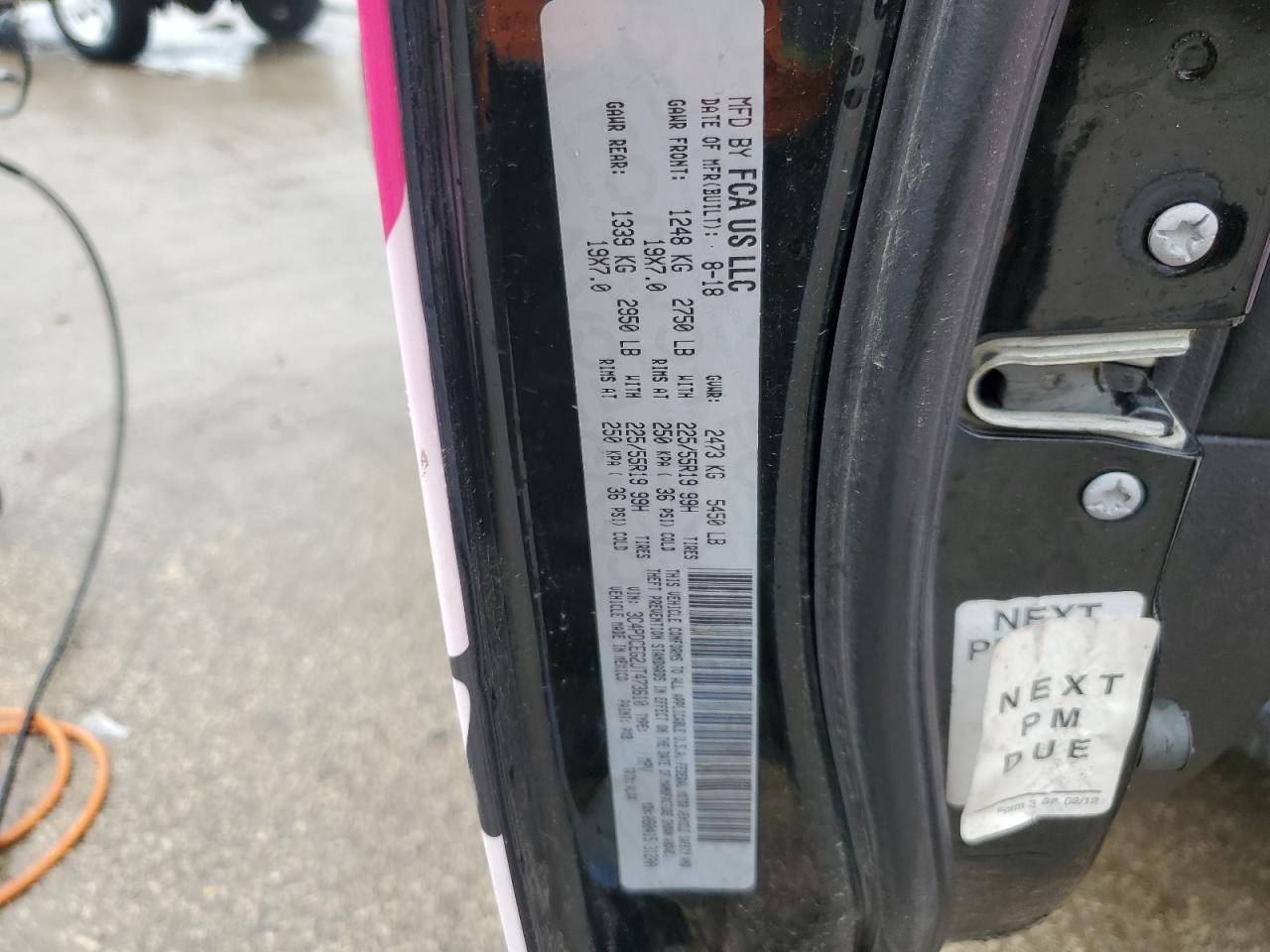2018 Dodge Journey Gt VIN: 3C4PDCEG2JT473610 Lot: 59510985