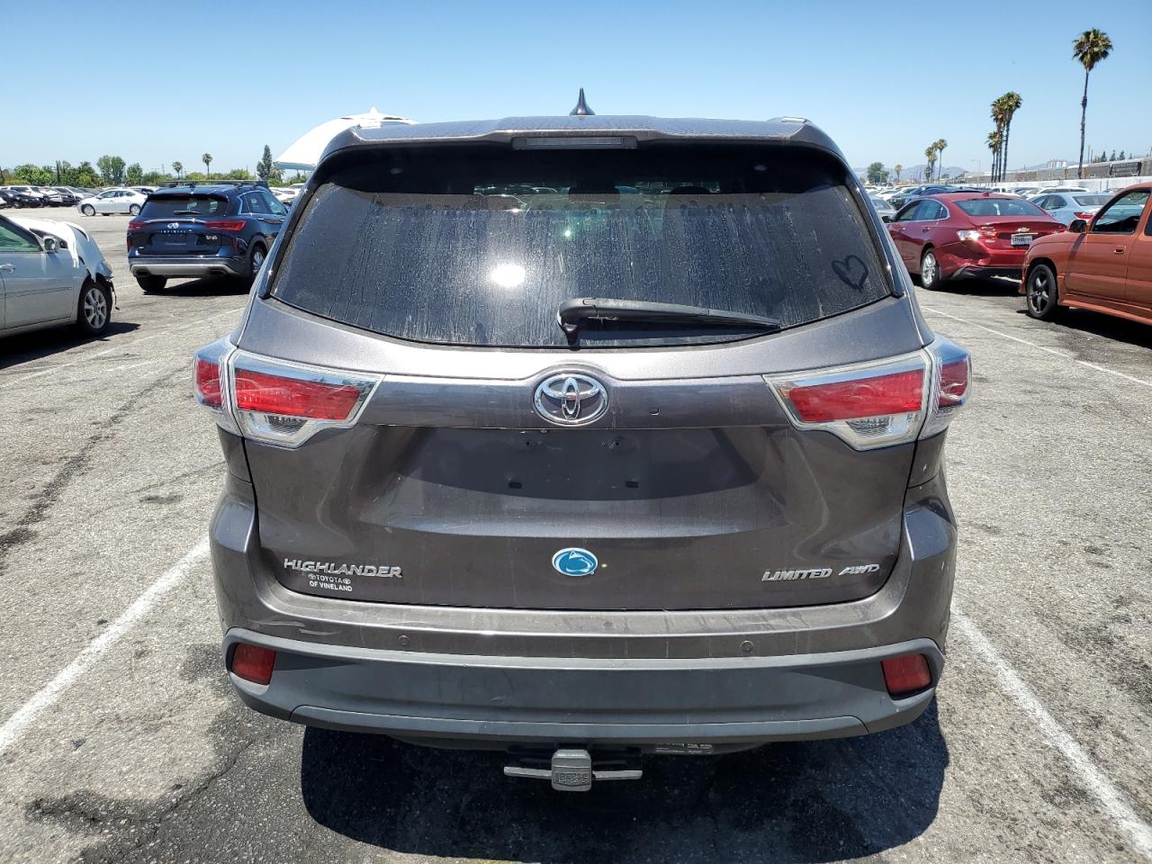 2014 Toyota Highlander Limited VIN: 5TDDKRFH1ES045059 Lot: 62792885