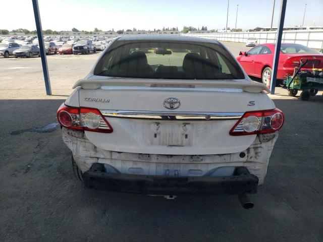 Седаны TOYOTA COROLLA 2012 Белы
