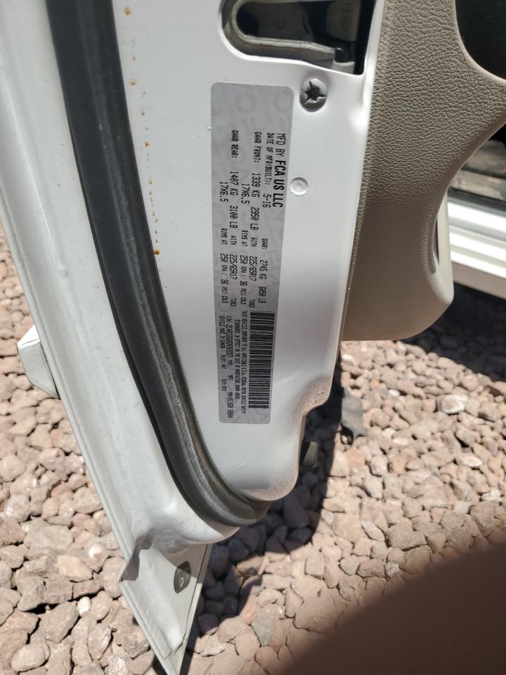 DODGE CARAVAN 2016 VIN 2C4RDGBG6GR365927 zdjęcie 13
