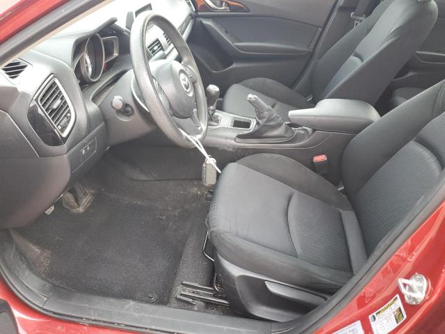  MAZDA 3 2014 Czerwony