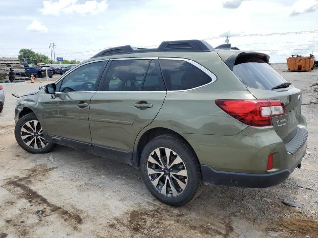SUBARU OUTBACK 2017 Зеленый