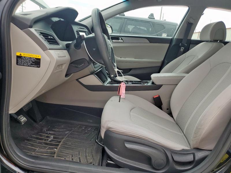 HYUNDAI SONATA 2017 Черный