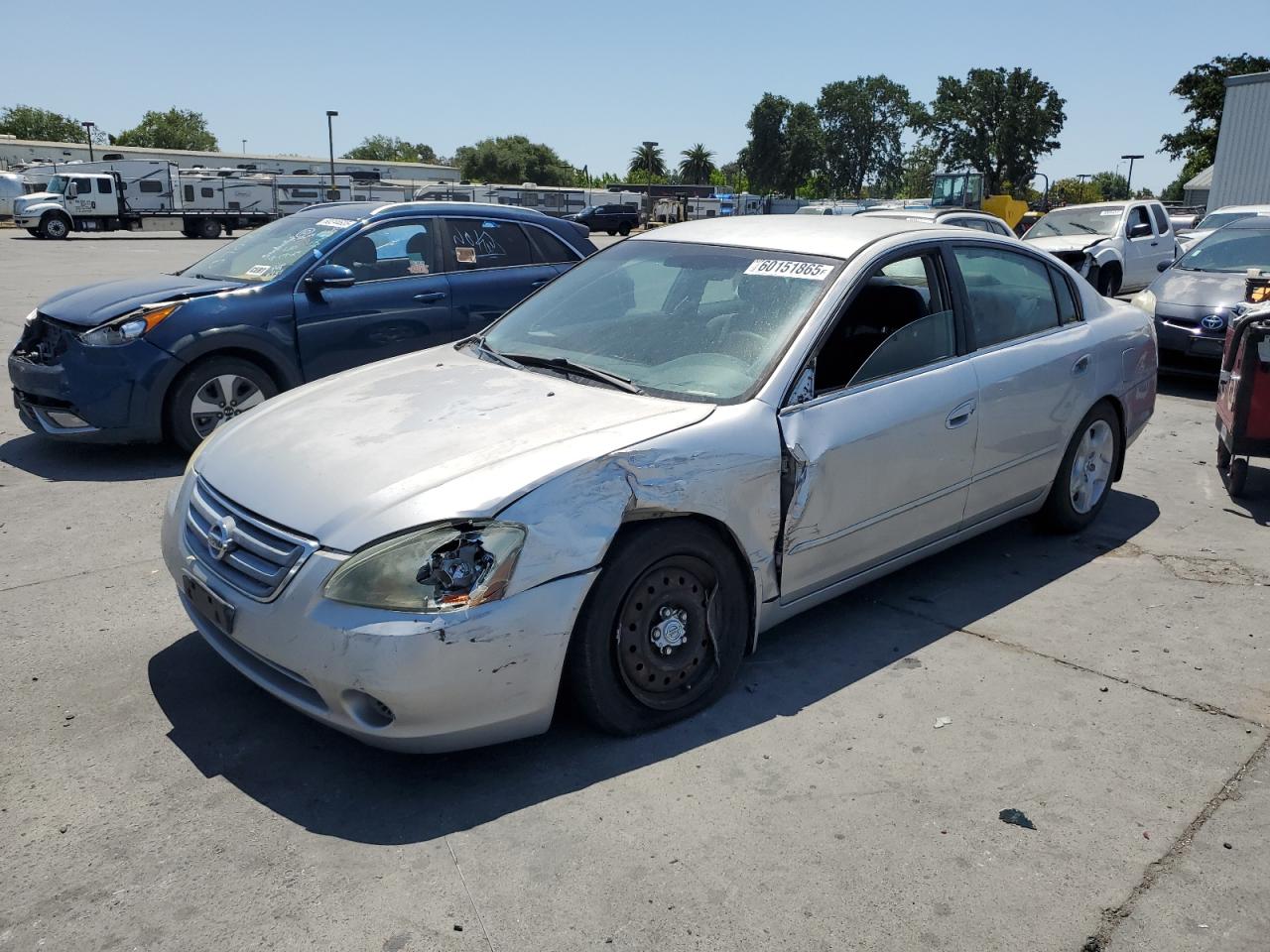 2003 Nissan Altima Base للبيع في Sacramento، CA - Front End