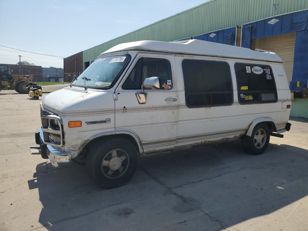 1992 Gmc Rally Wagon / Van G2500 na sprzedaż w Columbus, OH - Front End