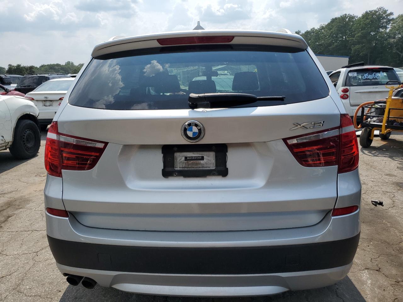 2012 BMW X3 xDrive28I VIN: 5UXWX5C55CL721104 Lot: 61336535